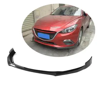 Front Bumper Lip Spoiler (2014-2016, Carbon) photo 1