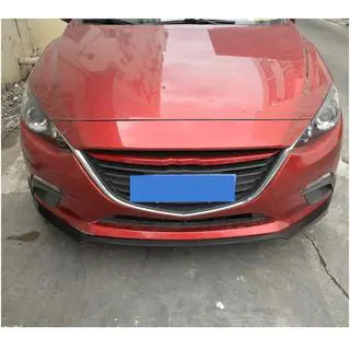 Front Bumper Lip Spoiler (2014-2016, Carbon) photo 3