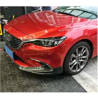 Mazda 6 2012-2024 Front Bumper Lip V1 (2017-2019, Carbon) photo 3