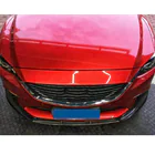 Mazda 6 2012-2024 Front Bumper Lip V1 (2017-2019, Carbon) photo 4