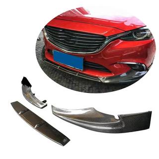 Front Bumper Lip V1 (2017-2019, Carbon) photo 1