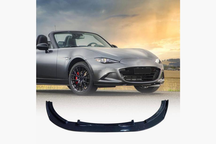 Mazda MX-5 2014- Front Bumper Lip V1 (2022+, Carbon) Image