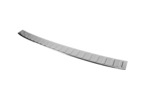 Kia Sportage 2021- Rear bumper protector Carmos stainless steel matte photo 2