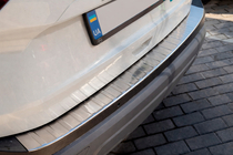 Nissan X-trail T33/Rogue 2022- Carmos rear bumper protector (for e-Power, stainless steel, matte) photo 2