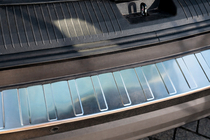 Nissan X-trail T33/Rogue 2022- Carmos rear bumper protector (for e-Power, stainless steel, matte) photo 4