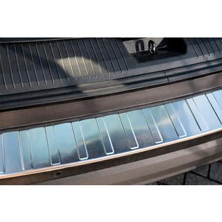 Carmos rear bumper protector (for e-Power, stainless steel, matte) Nissan X-trail T33/Rogue 2022- photo 4