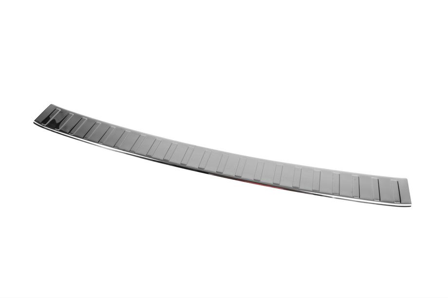 Volkswagen Tiguan 2023- Rear Bumper Protector Carmos Stainless Steel Gloss Photo 2