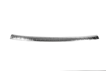 Audi Q4 e-Tron 2021- Rear bumper protector Carmos stainless steel matte photo 1
