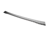 Ford Custom 2023- Rear bumper protector Carmos stainless steel matte photo 2
