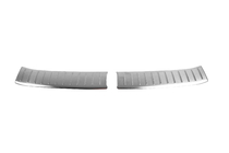 Kia Sportage 2021- Stainless Steel Rear Bumper Protector Carmos (matte) photo 1
