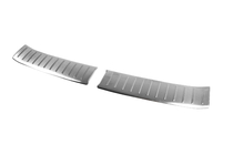 Kia Sportage 2021- Stainless Steel Rear Bumper Protector Carmos (matte) photo 2
