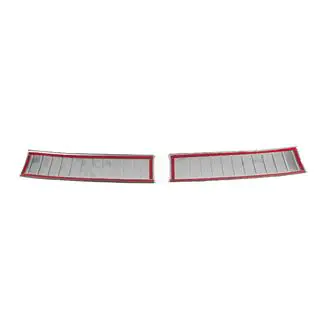Stainless Steel Rear Bumper Protector Carmos (matte) photo 3