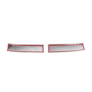 Rear Bumper Protector Carmos Stainless Steel Gloss Kia Sportage 2021- photo 3
