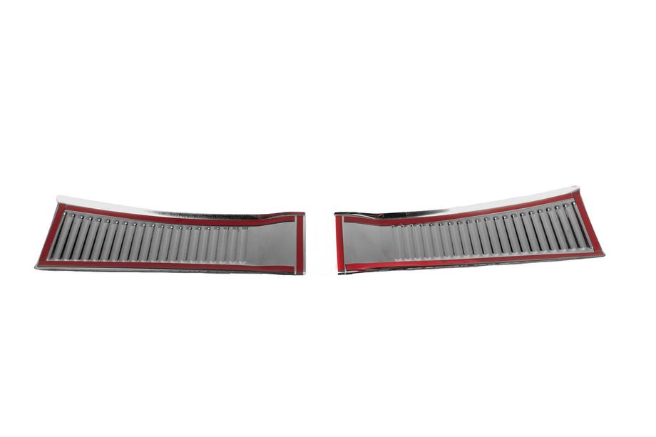 Suzuki SX4 S-Cross 2021- Stainless Steel Rear Bumper Protector Carmos (glossy) Photo 3