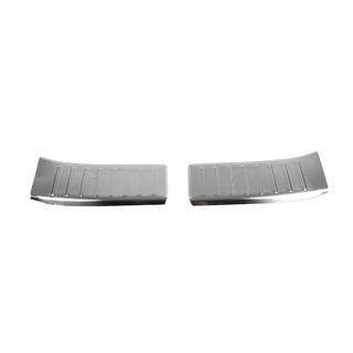Rear bumper protector Carmos stainless steel matte photo 1