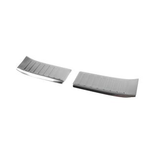 Rear bumper protector Carmos stainless steel matte photo 2