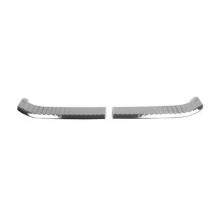 Stainless Steel Rear Bumper Protector Carmos (matte) Skoda Kodiaq 2023- photo 1