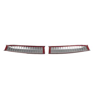 Stainless Steel Rear Bumper Protector Carmos (matte) photo 3