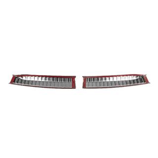 Stainless Steel Rear Bumper Protector Carmos (glossy) photo 3