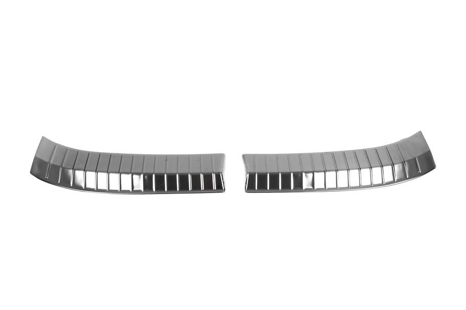 Dacia Duster 2024- Stainless Steel Rear Bumper Protector Carmos (matte) Photo 1