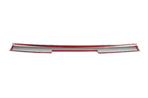 Peugeot 308 2021- Stainless Steel Rear Bumper Protector Carmos (glossy) photo 3