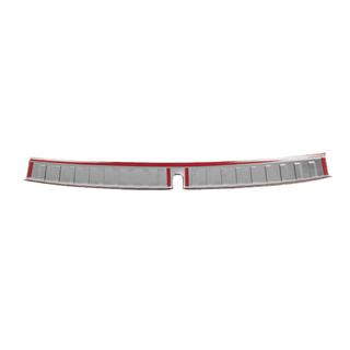 Rear bumper sill protector Carmos (2024+, stainless steel, matte) photo 3