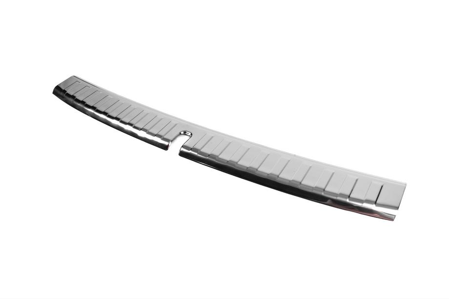 BMW iX (I20) 2022- Rear bumper sill protector Carmos (2024+, stainless steel, gloss) Photo 2