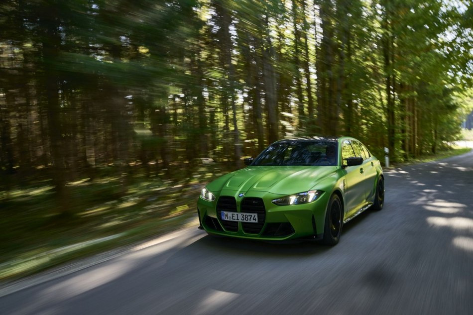 Review of the updated 2024 BMW M3 (G80 LCI) sports sedan