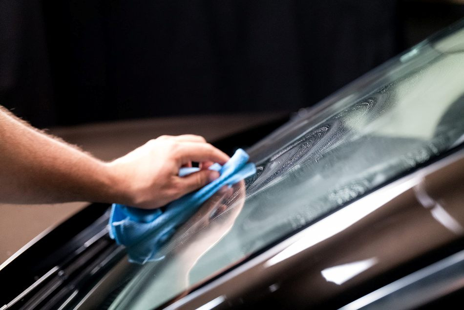 Can I apply wax to car glass?