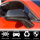 Chevrolet Camaro 2015- Mirror Covers (2015-2019, Carbon) photo 2
