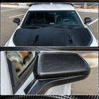 Chevrolet Camaro 2015- Mirror Covers (2015-2019, Carbon) photo 3