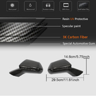Chevrolet Camaro 2015- Mirror Covers (2015-2019, Carbon) photo 5
