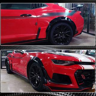 Fender Flares (2016-2019, Carbon) Chevrolet Camaro 2015- photo 3