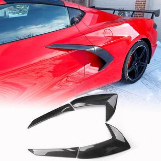 Carbon Rear Fender Covers (2019-2022) Chevrolet Corvette C8 2019- photo 1