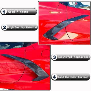Carbon Rear Fender Covers (2019-2022) Chevrolet Corvette C8 2019- photo 3