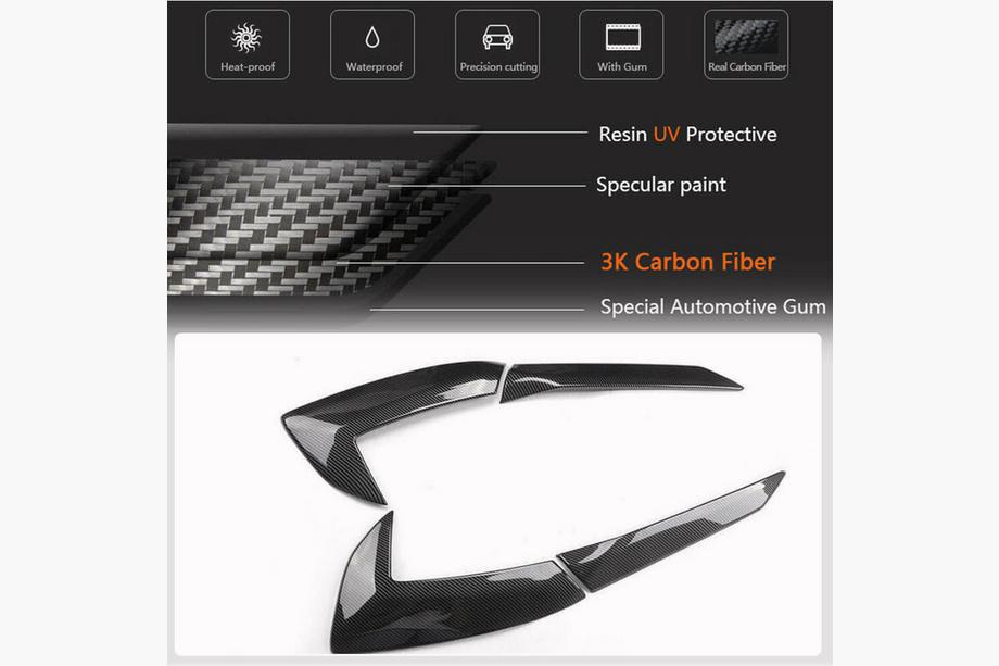 Chevrolet Corvette C8 2019- Carbon Rear Fender Covers (2019-2022) Photo 5