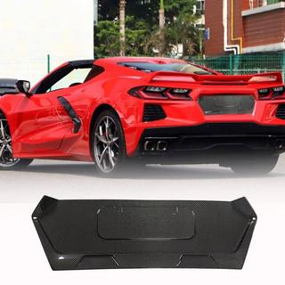 Trunk Lid Carbon Cover (2019-2022, Carbon) Chevrolet Corvette C8 2019- photo 1