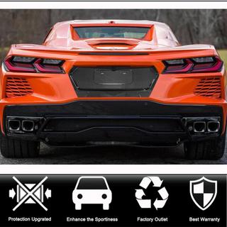 Trunk Lid Carbon Cover (2019-2022, Carbon) Chevrolet Corvette C8 2019- photo 2