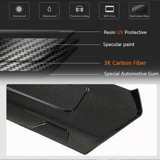 Trunk Lid Carbon Cover (2019-2022, Carbon) Chevrolet Corvette C8 2019- photo 4