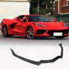 Chevrolet Corvette C8 2019- Front Bumper Lip Spoiler (2019-2022, Carbon) photo 1