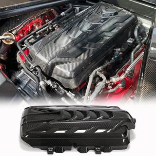 Engine Cover (2019-2022, Carbon) Chevrolet Corvette C8 2019- photo 1