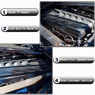 Engine Cover (2019-2022, Carbon) Chevrolet Corvette C8 2019- photo 3