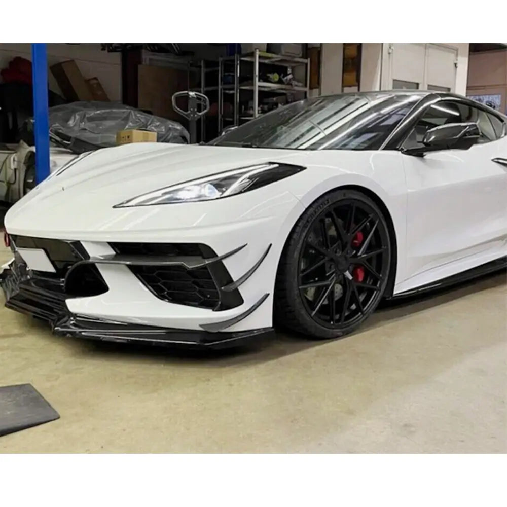 Carbon Front Bumper Covers (2019-2022) photo 2