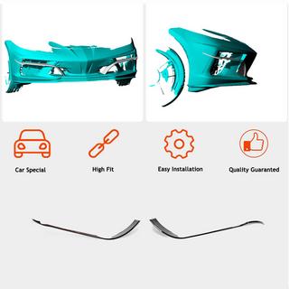 Carbon Front Bumper Covers (2019-2022) photo 3
