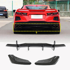 Chevrolet Corvette C8 2019- Rear Diffuser V1 (2019-2022, Carbon) photo 1
