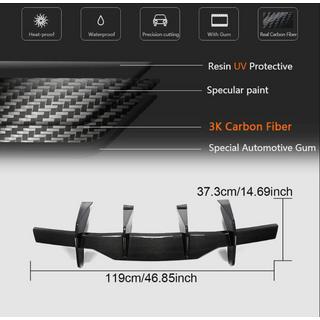 Rear Diffuser V1 (2019-2022, Carbon) photo 3