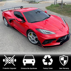 Chevrolet Corvette C8 2019- Spoiler V1 (Carbon) photo 2