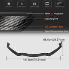 Chevrolet Corvette C8 2019- Front Bumper Lip Spoiler (Carbon) photo 6
