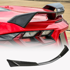 Chevrolet Corvette C8 2019- Spoiler V2 (Carbon) photo 1