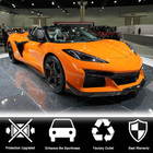 Chevrolet Corvette C8 2019- Rear Bumper Diffuser (for Z06, 2022-2024, Carbon) photo 5